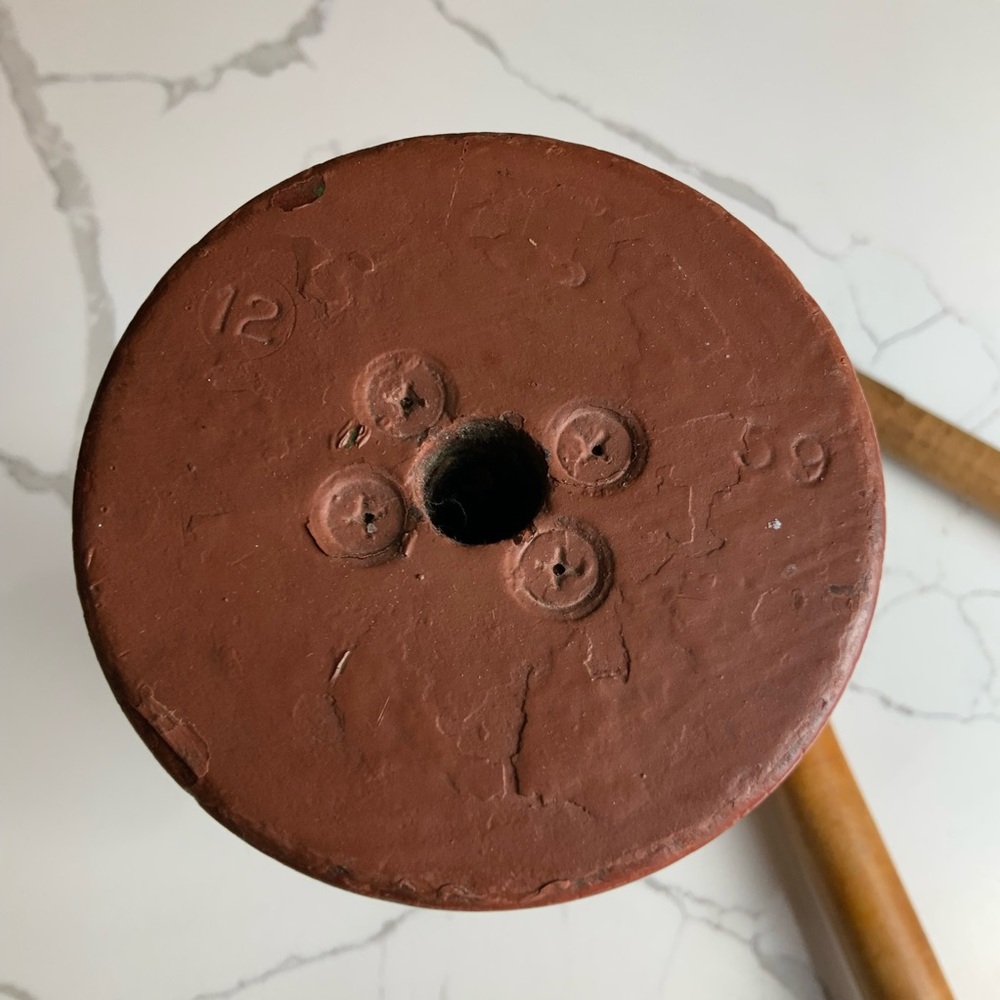 Vintage Wooden Spools Set of 3 - Picture 8 of 8